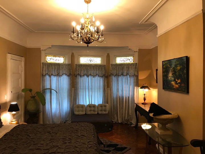 Bedroom bay window