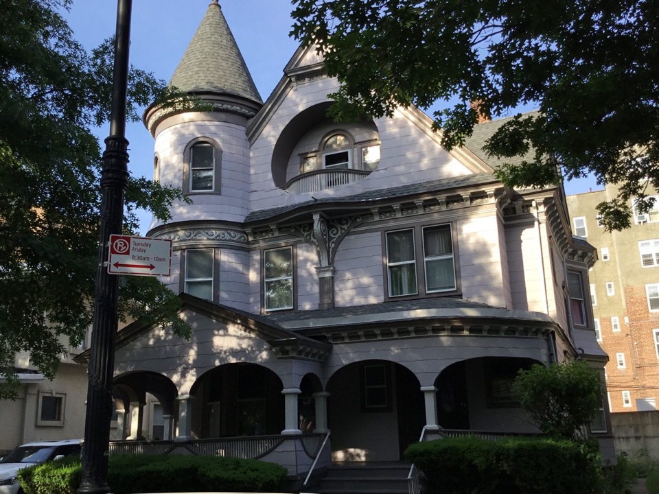 The Kleenhouse, a Victorian house with a corner tower in Brooklyn
