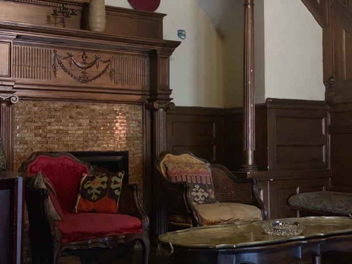 Fireplace detail