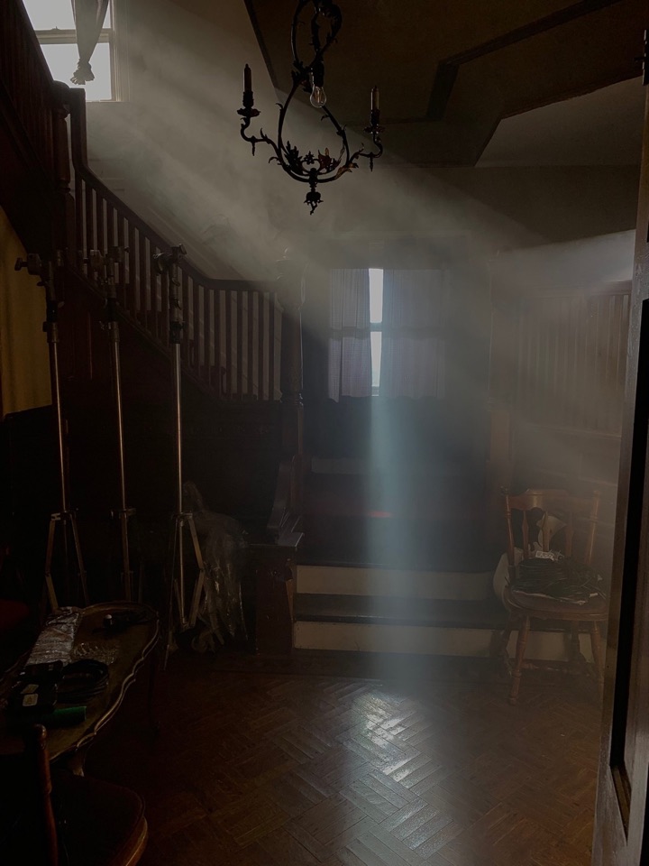 Haze light shaft hall