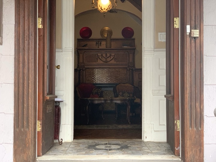 Parlor doorway