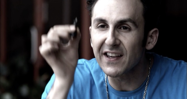 Blue shirt portrait