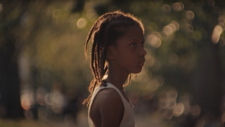 Braids profile bokeh