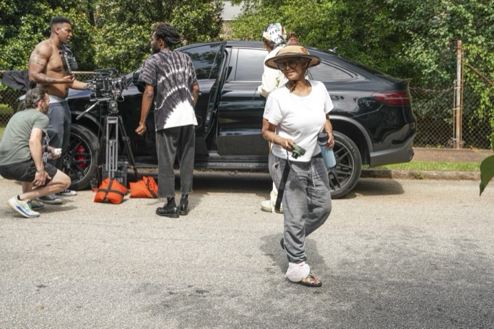 Behind the scenes: car shoot arrival