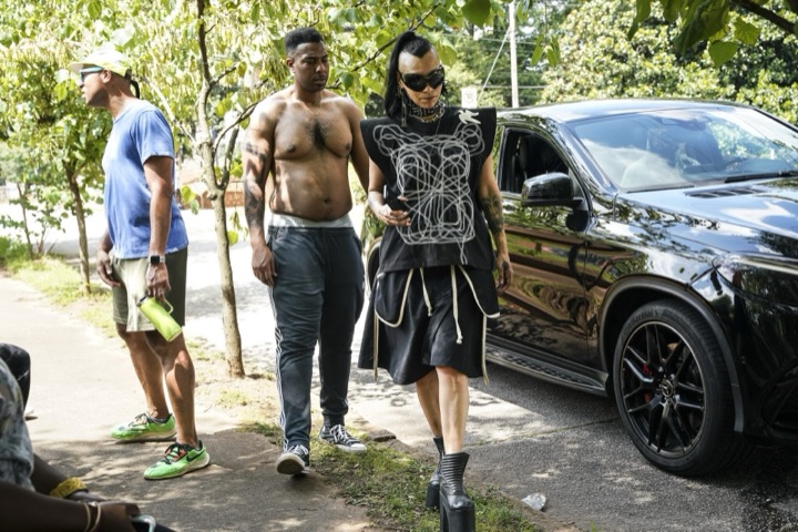 Behind the scenes: car shoot crew lineup