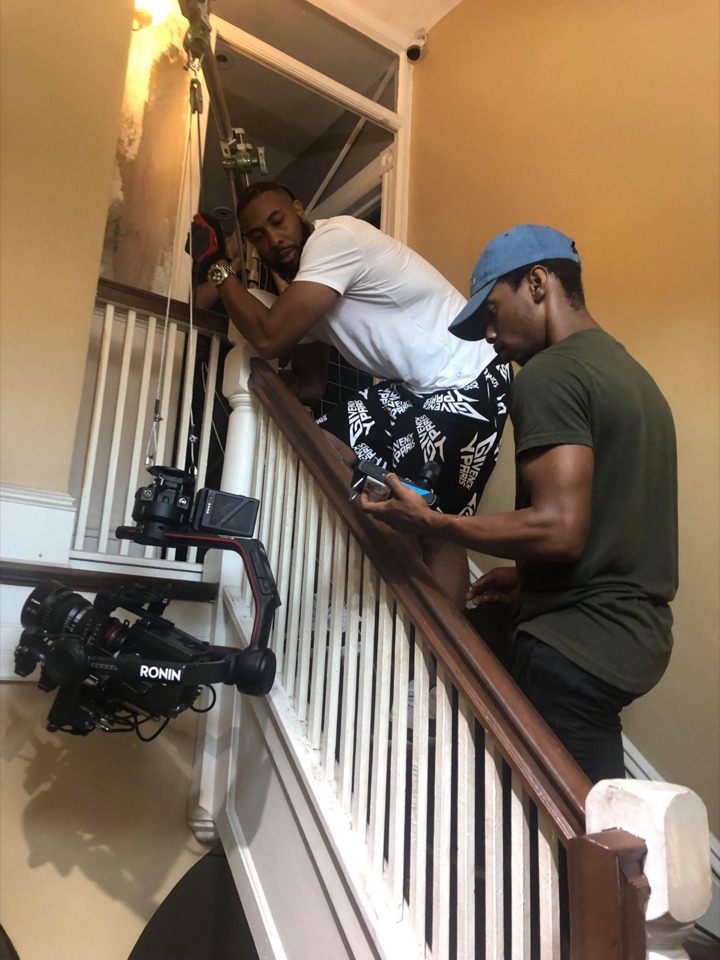 Behind the scenes: Ronin staircase