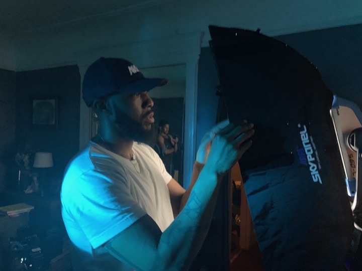 Behind the scenes: softbox op