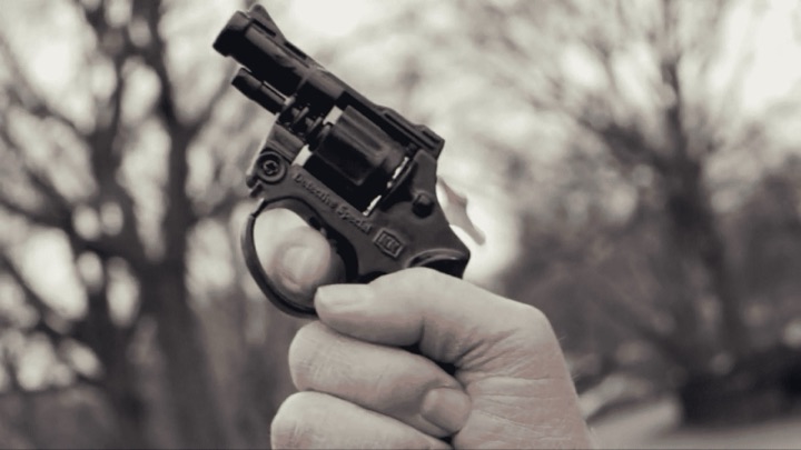 Revolver closeup