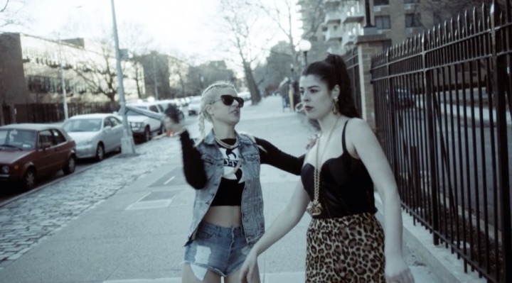 Street two women