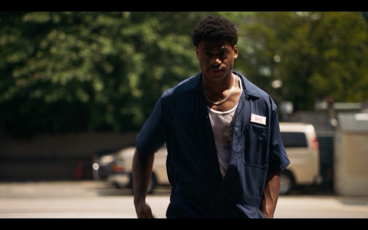 Street worker portrait