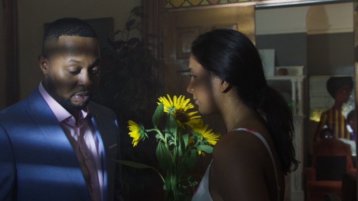 Sunflowers couple