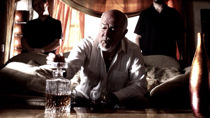 Whiskey parlor portrait